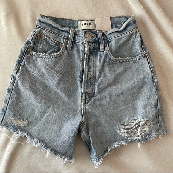 AGOLDE Riley Short NWT size 23 aritzia - Picture 2 of 15
